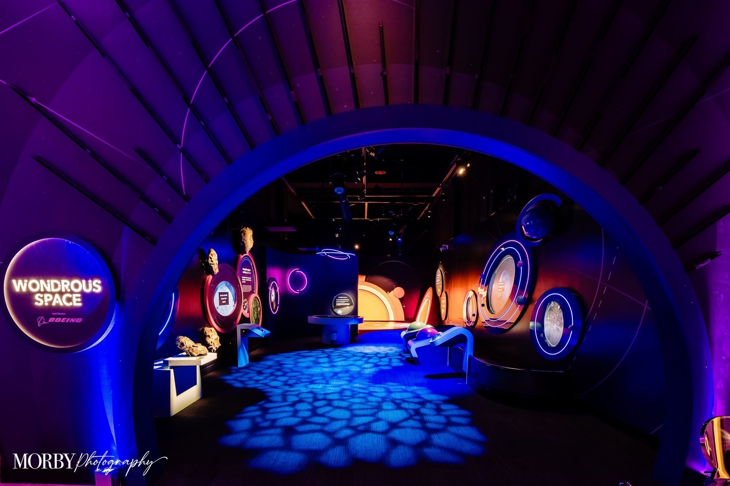 The Wondrous Space exhibit at The Franklin Institute in Philadelphia.